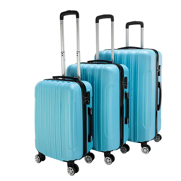 3-in-1 Multifunctional Large Capacity Traveling Storage Suitcase Blue - Axiomtech